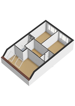 Floorplan - Ijsselmeerweg 33, 1316 RH Almere